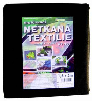 Textilie net.1,6x5m ČERNÁ PROFI 3RIJ97142 