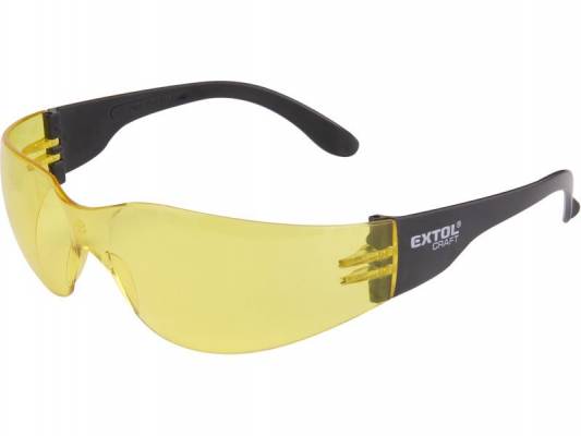 Brýle ochranné,žluté,univerzální velikost