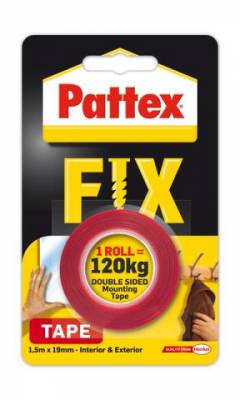 PATTEX Montážní páska Fix (do 120kg)