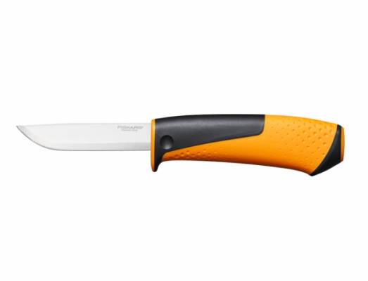 Nůž univerzální Hardware+pouzdro s brouskem 22cm
