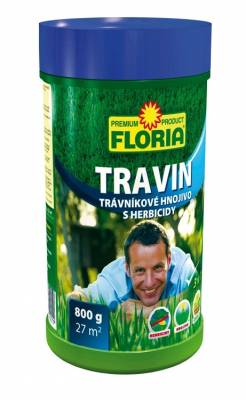 Trávníkové hnojivo Travin 0,8 kg FLORIA