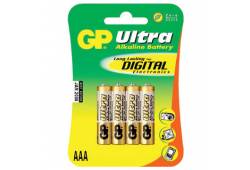 Baterie AAA 1,5V ULTRA alkalická LR03 GP/blistr 4ks