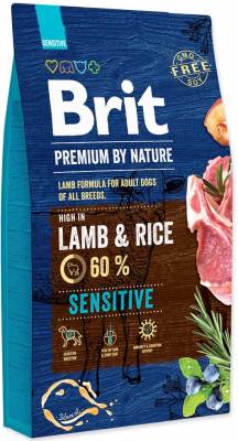 Brit Premium Dog by Nature Sensitive Lamb 8 kg