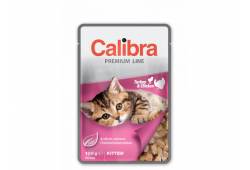 Calibra Cat kapsa Premium Kitten 100g Turkey+Chicken