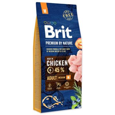 Brit Premium Dog by Nature Adult M 15kg 