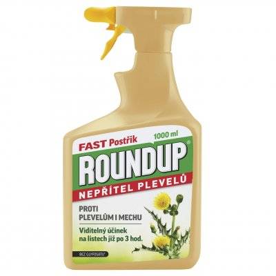 Roundup Fast bez glyfosátu rozprašovač 1L