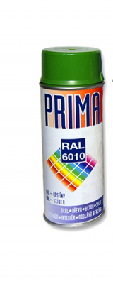 PRIMA sprej 400ml RAL 6010 travní zelená