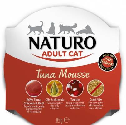 Naturo Adult Cat 85g Tuna Mousse