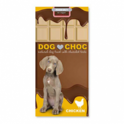 EBI DOG CHOC 100g Chicken čokoláda pro psy bez cukru 