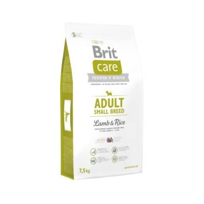Brit Care Dog Adult Small Breed Lamb+Rice 7,5kg 