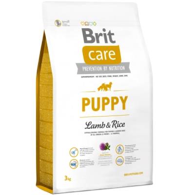Brit Care Dog Puppy Lamb+Rice 3kg 
